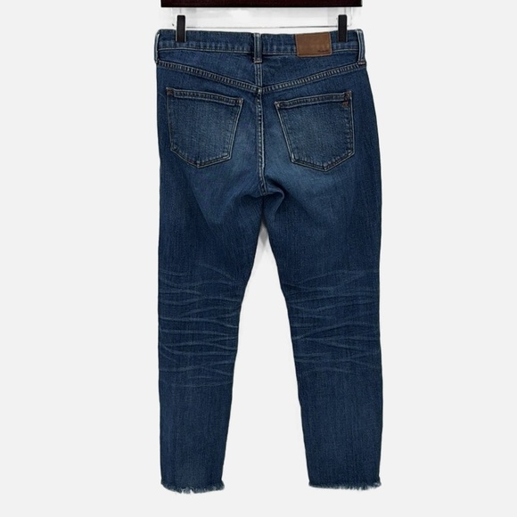 Madewell The Slim Boyjean Raw Hem Edition Creston Wash - Size 25 - Picture 5 of 9